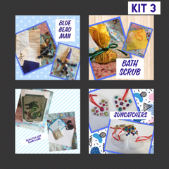 School holiday kids craft kit